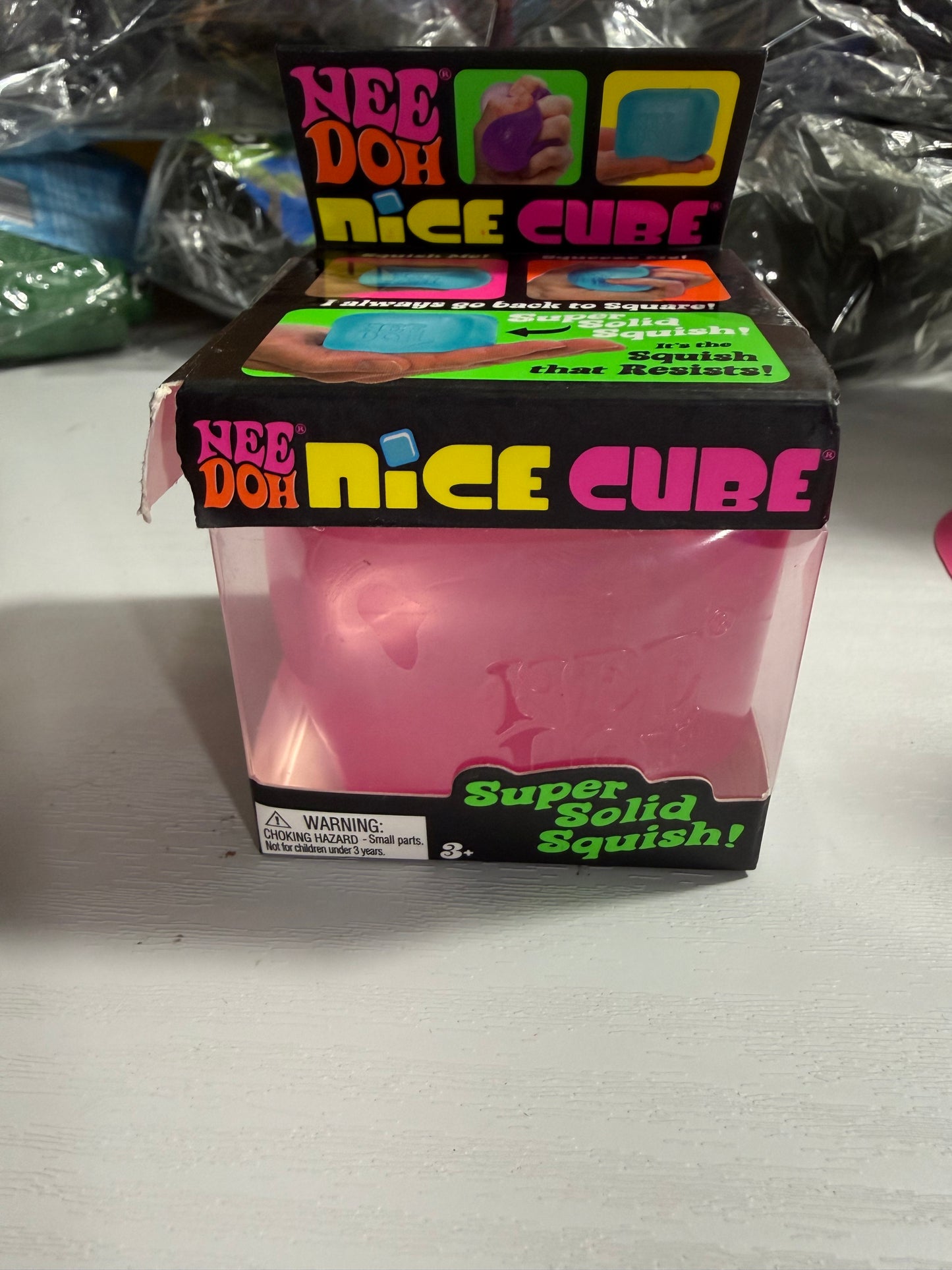 Authentic needoh pink nice cube