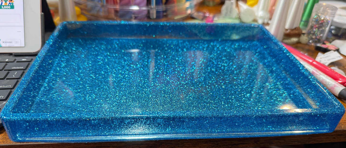 New Tray! 10.5 inches with sides!