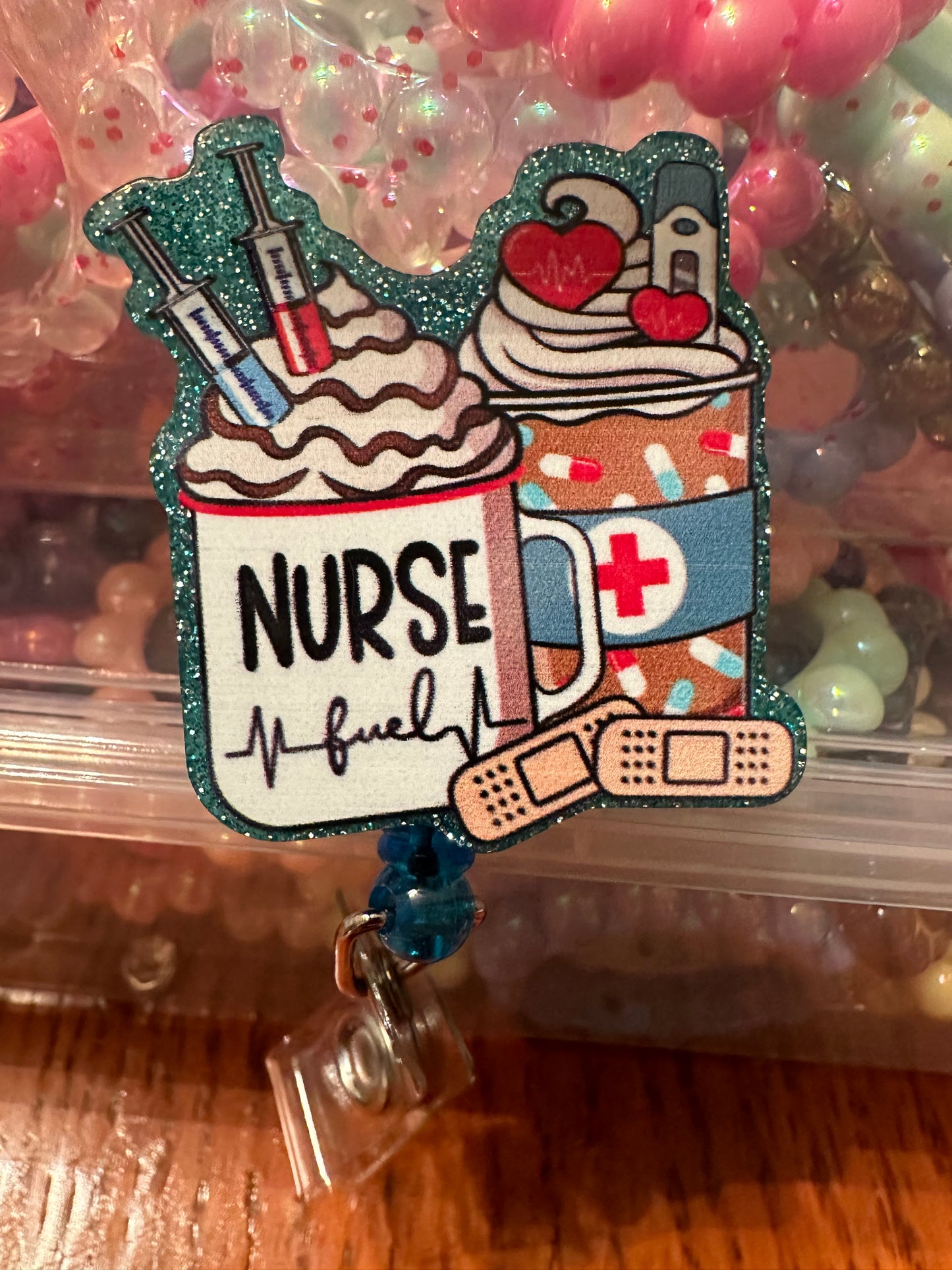 Nurse badge reel