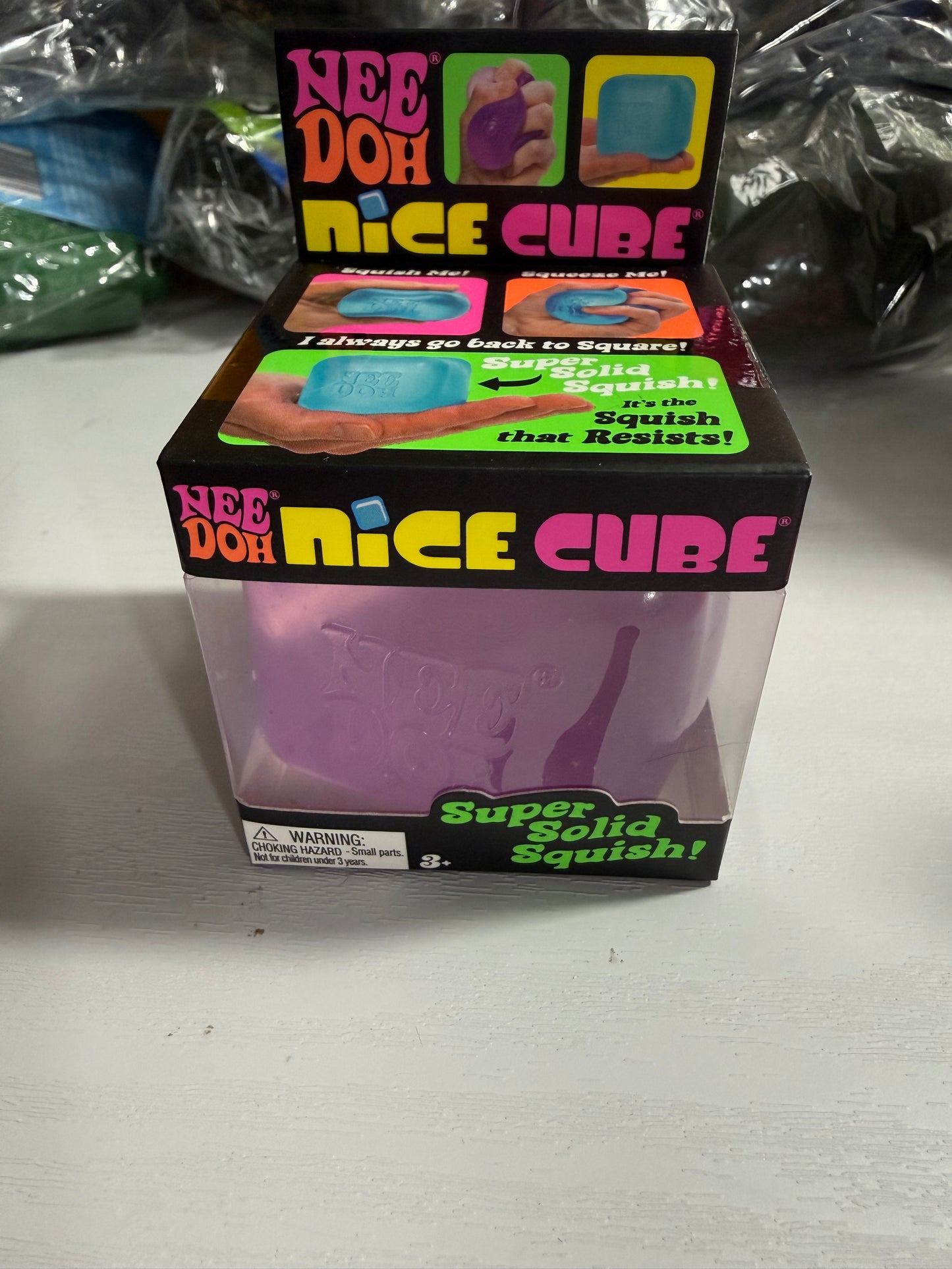 Authentic needoh purple nice cube