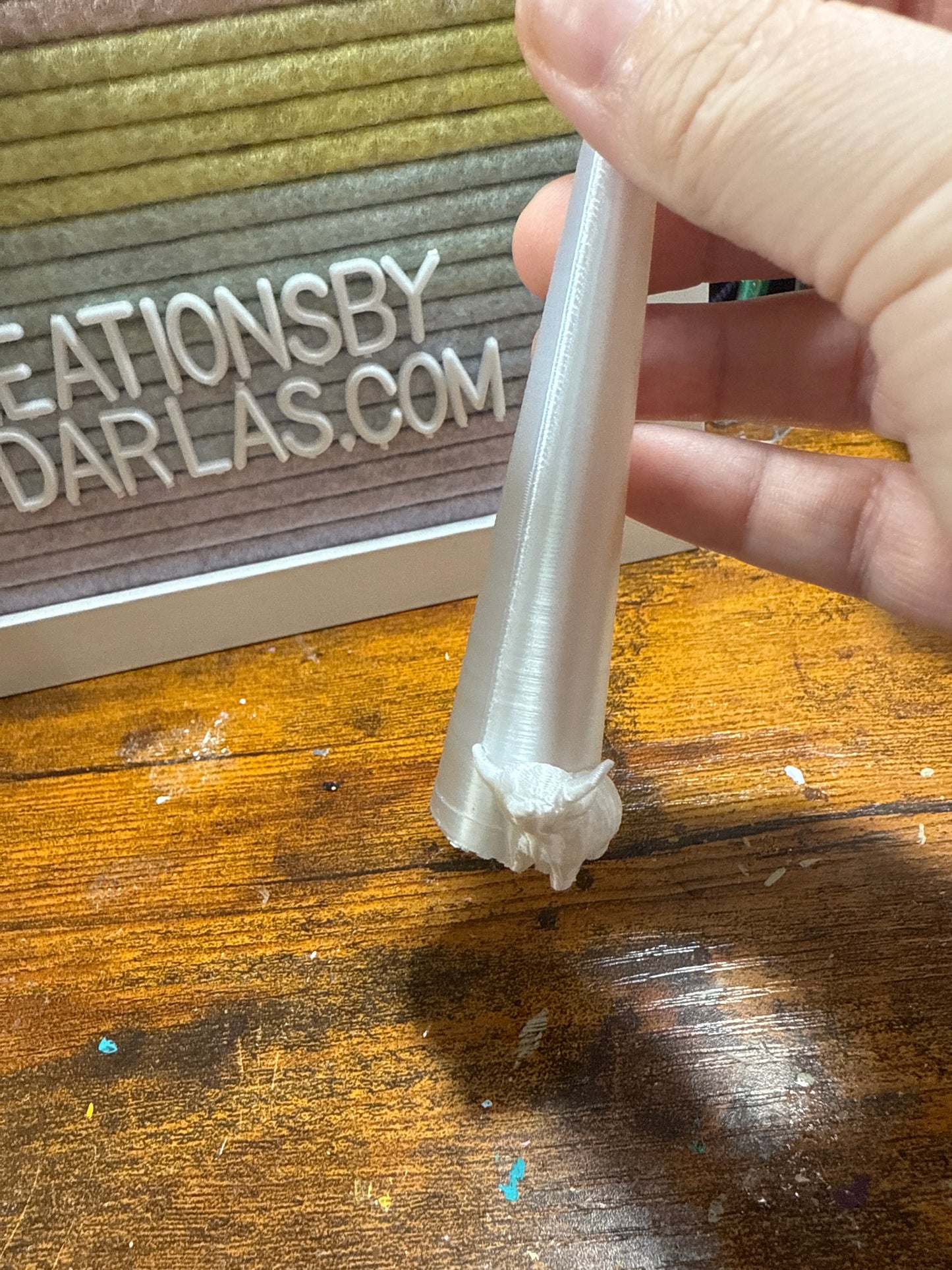 Highland cow cone 5.25”