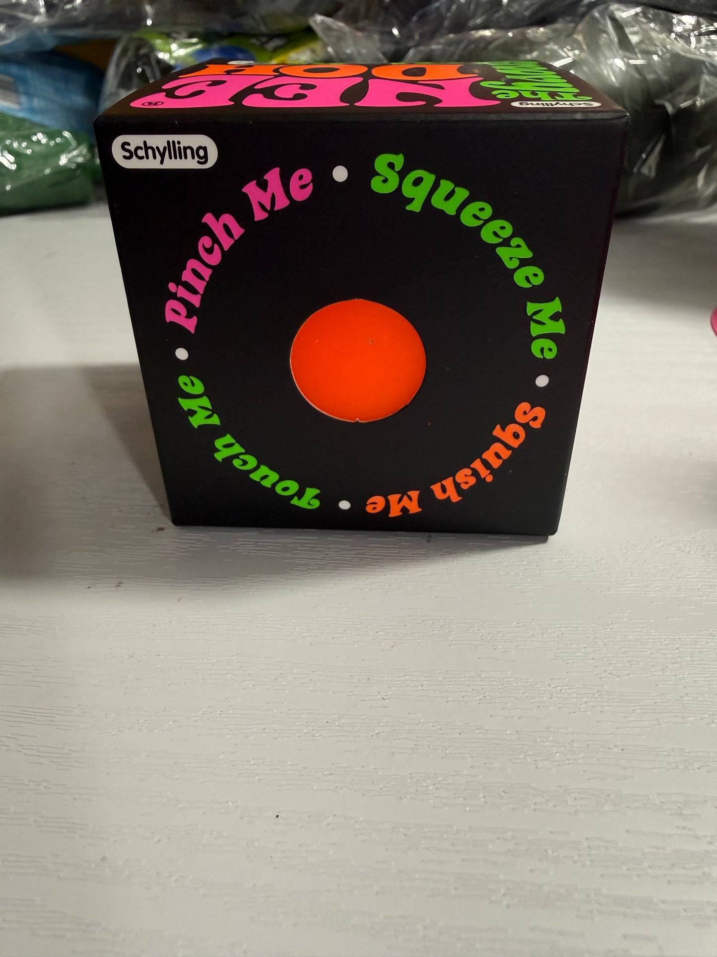 Authentic needoh orange groovy glob