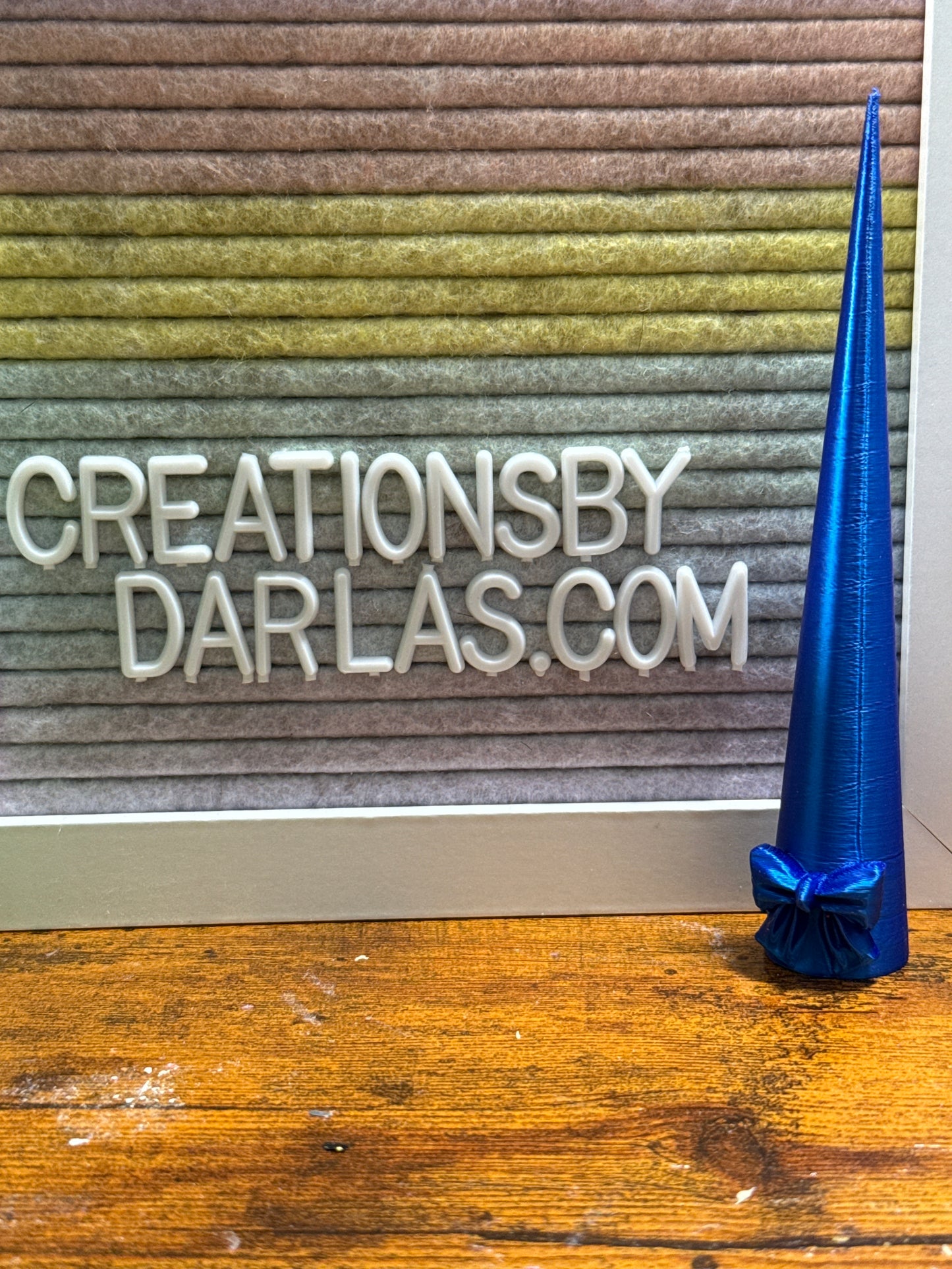 Sapphire bow cone 5.5”
