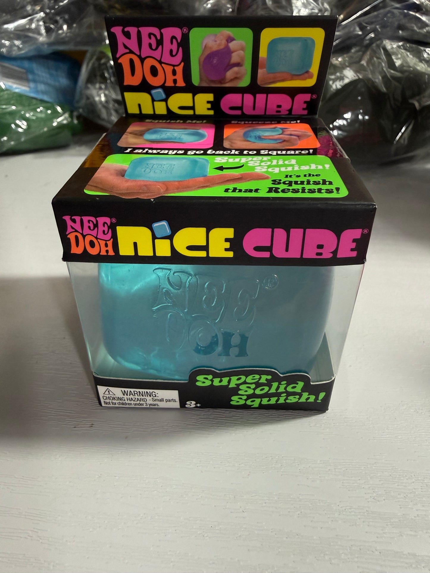 Authentic needoh blue nice cube
