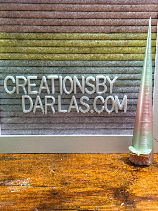Cherry lime bow cone 5.5”