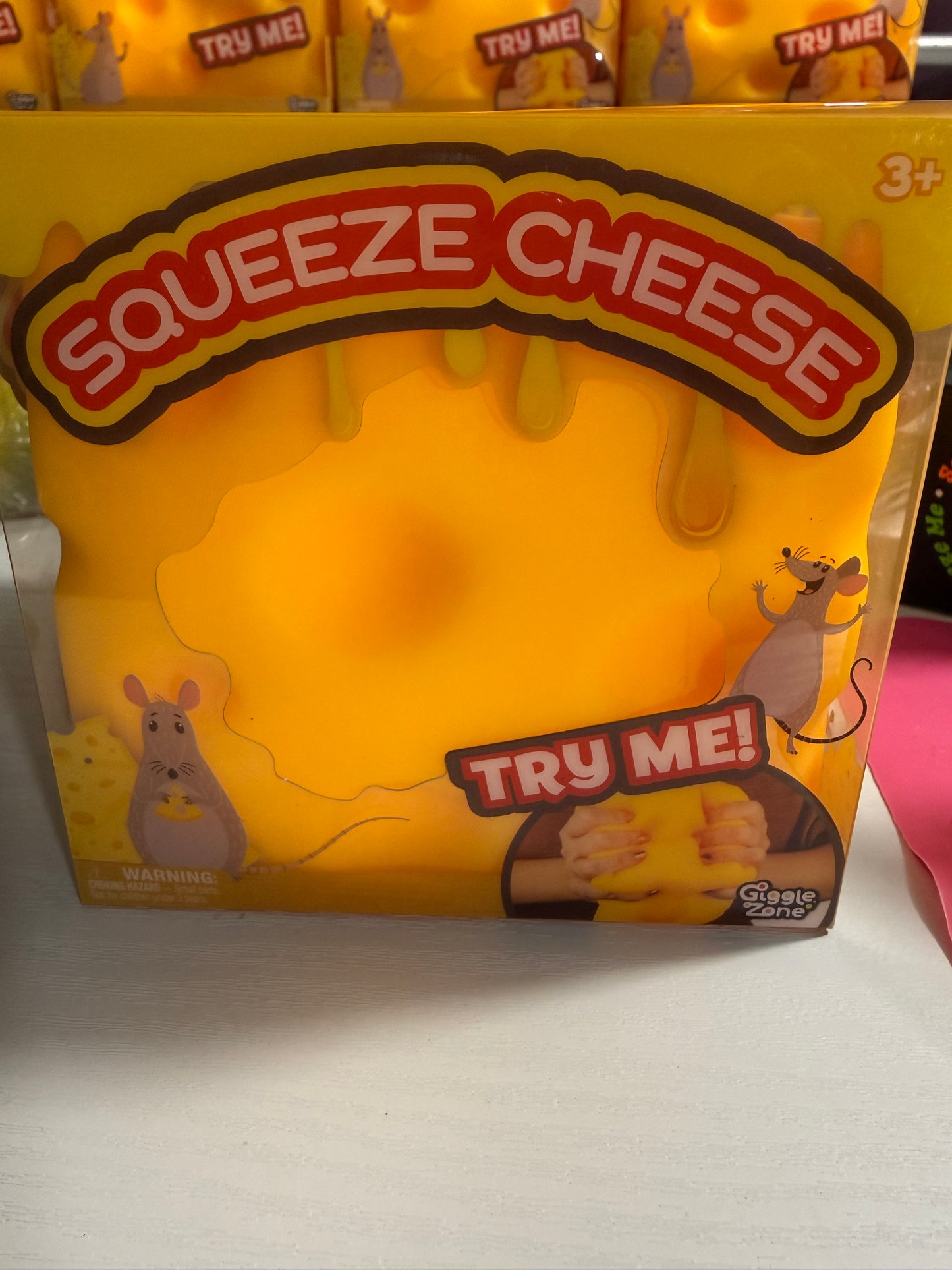 Sunny days squeeze cheese