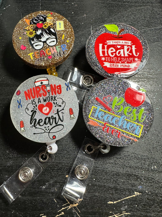 Badge reel, customized!