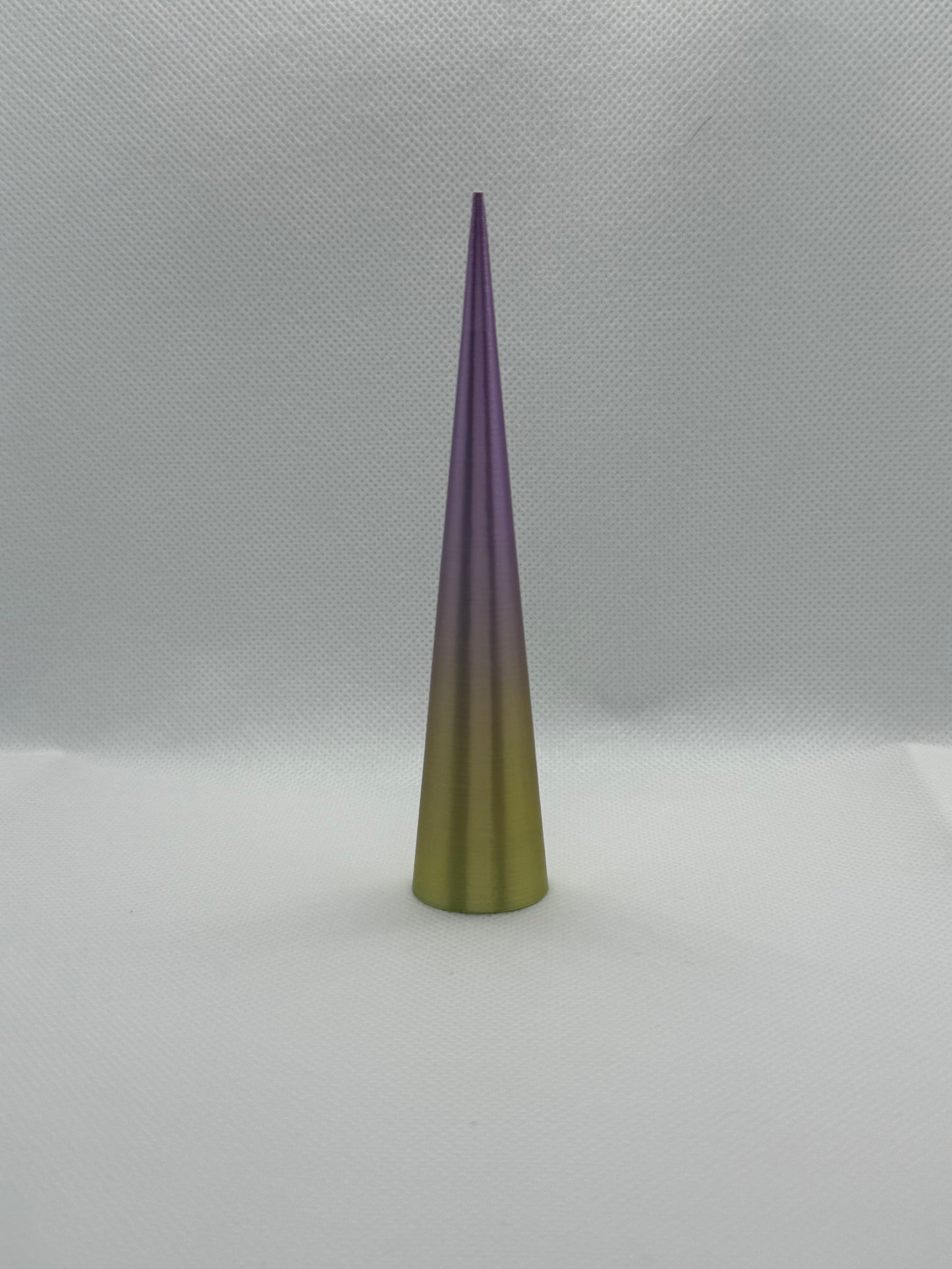 Lavender and yellow ring cone