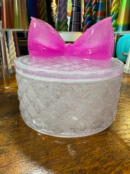 Bow jewelry box